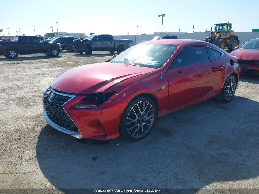 2017 Lexus Rc 200T VIN: JTHHA5BC6H5006810 Lot: 41057558