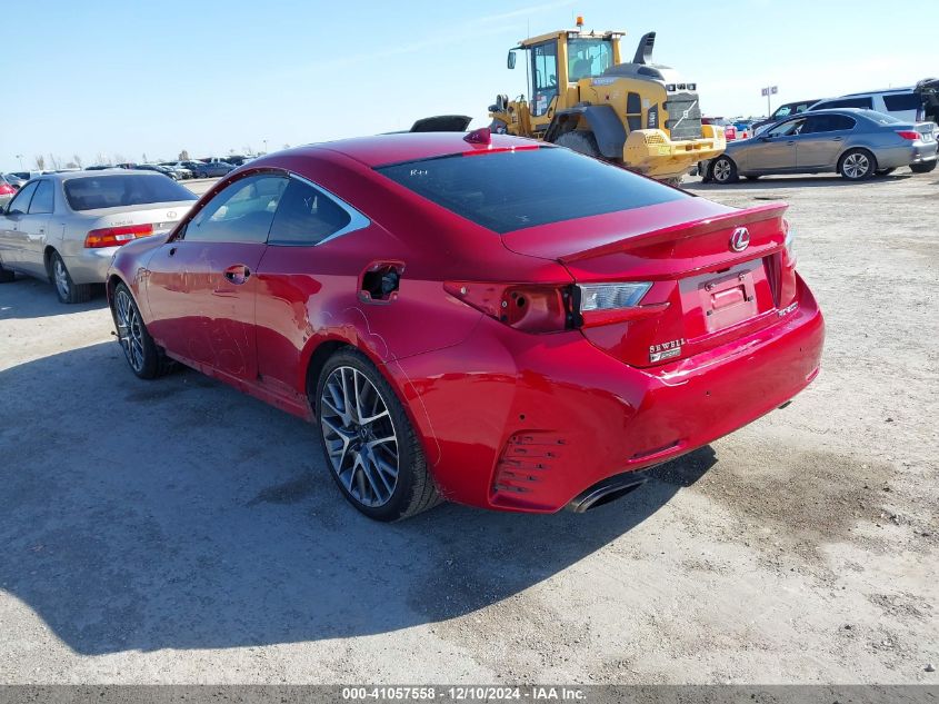 2017 Lexus Rc 200T VIN: JTHHA5BC6H5006810 Lot: 41057558