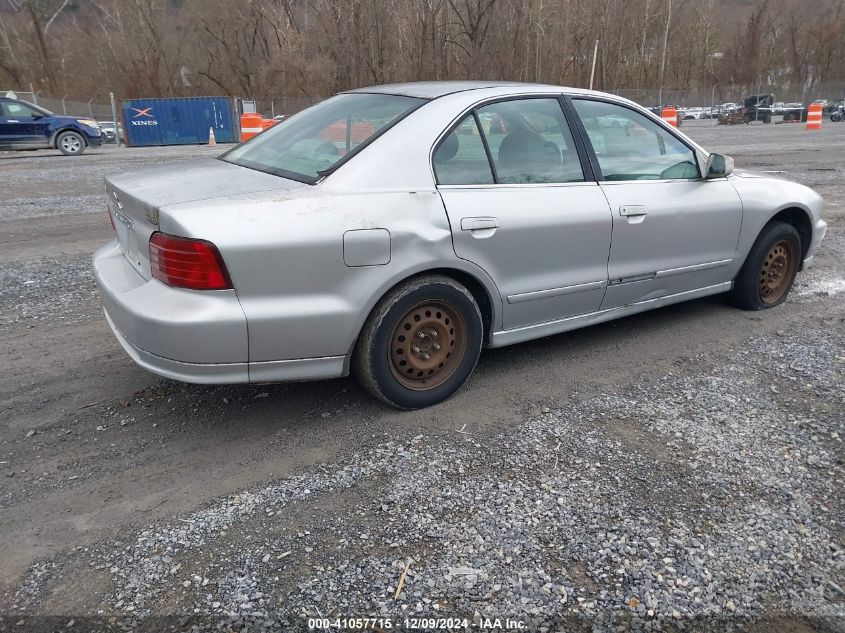 2001 Mitsubishi Galant Es VIN: 4A3AA46G21E185831 Lot: 41057715