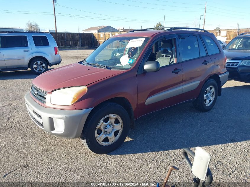 2002 Toyota Rav4 VIN: JTEGH20V520064743 Lot: 41057783