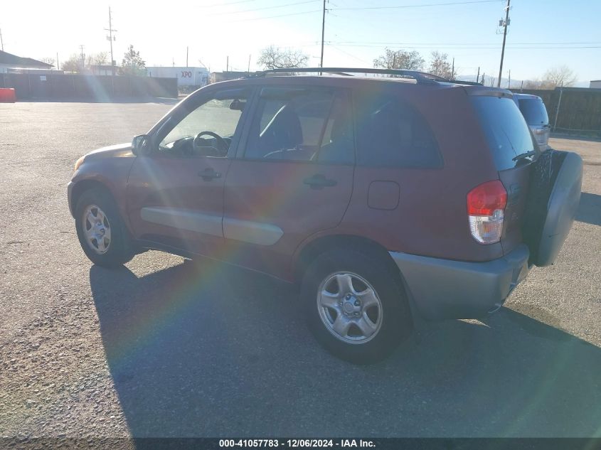 2002 Toyota Rav4 VIN: JTEGH20V520064743 Lot: 41057783