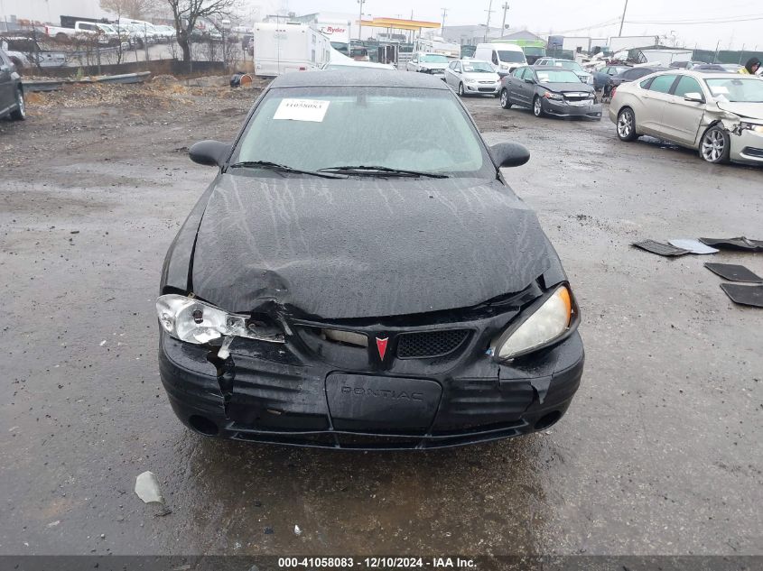 2002 Pontiac Grand Am Se VIN: 1G2NE52FX2C282658 Lot: 41058083