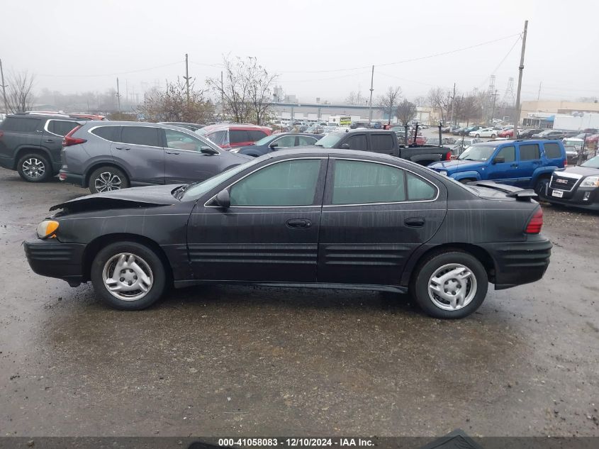 2002 Pontiac Grand Am Se VIN: 1G2NE52FX2C282658 Lot: 41058083