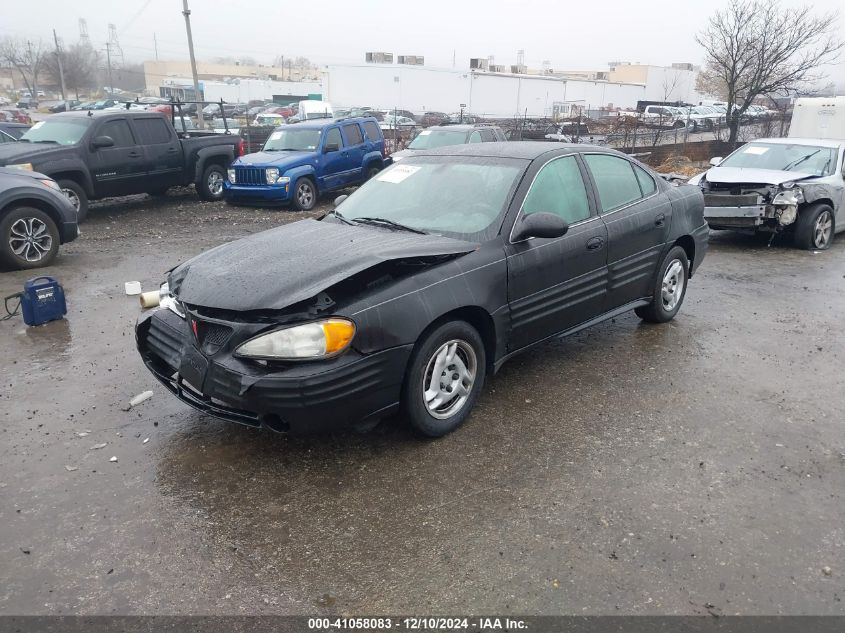 2002 Pontiac Grand Am Se VIN: 1G2NE52FX2C282658 Lot: 41058083