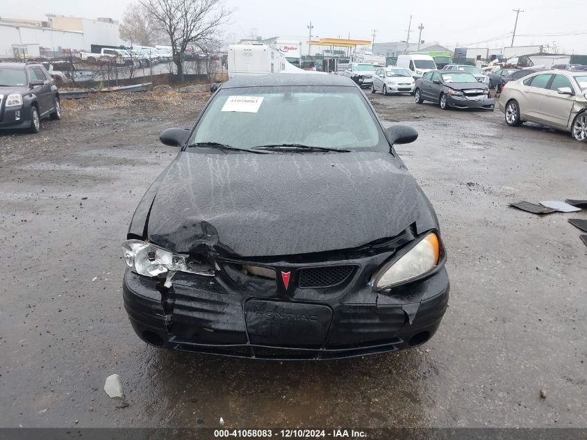 2002 Pontiac Grand Am Se VIN: 1G2NE52FX2C282658 Lot: 41058083