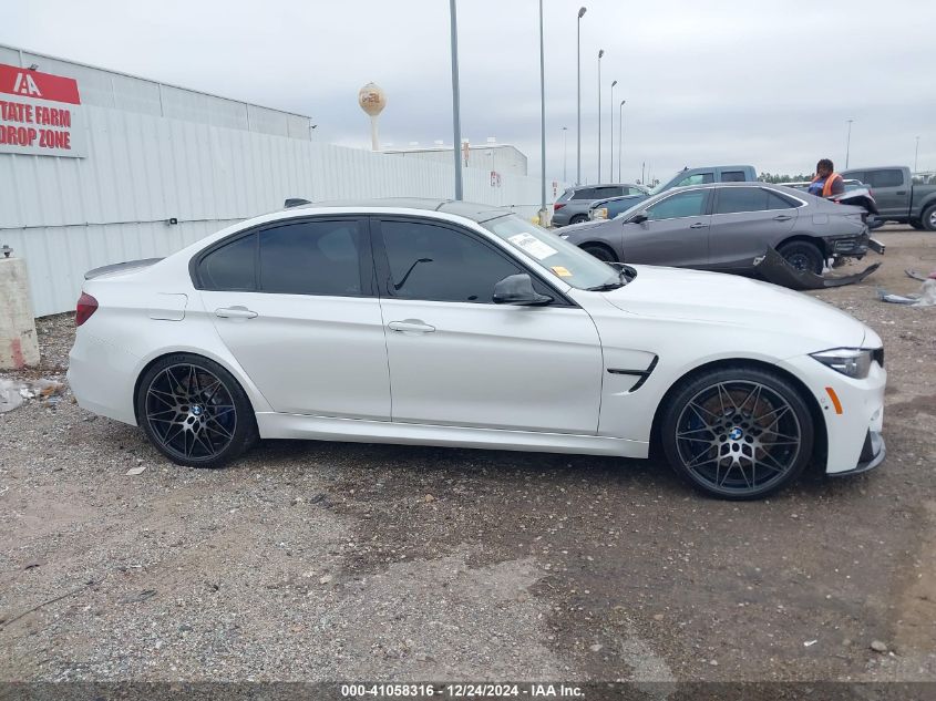 2018 BMW M3 Cs VIN: WBS8M9C58J5J78903 Lot: 41058316