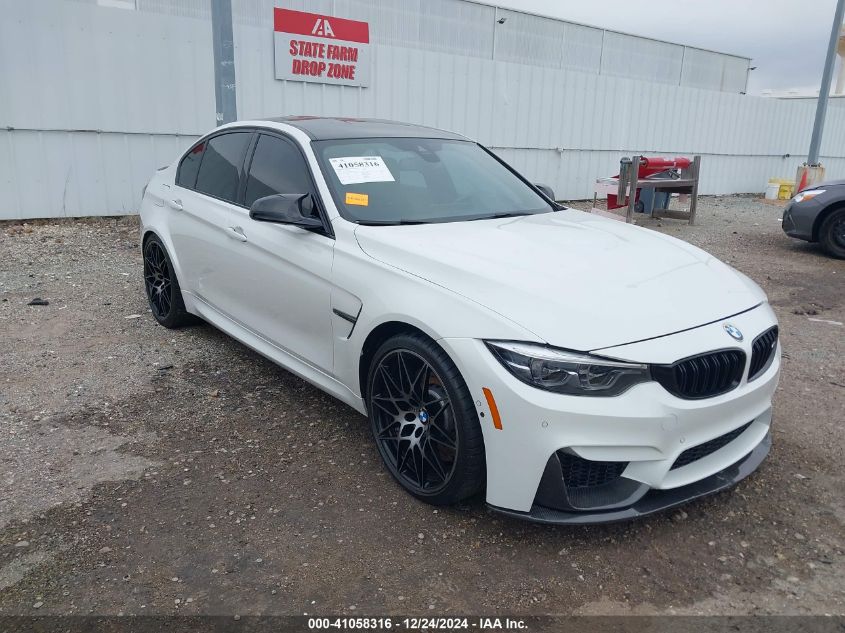 2018 BMW M3 Cs VIN: WBS8M9C58J5J78903 Lot: 41058316