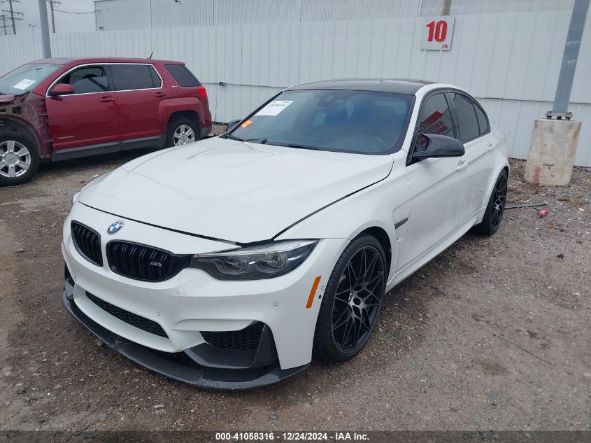 2018 BMW M3 Cs VIN: WBS8M9C58J5J78903 Lot: 41058316