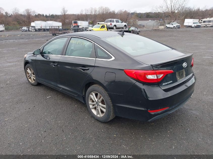 2015 Hyundai Sonata Se VIN: 5NPE24AF5FH000467 Lot: 41058434