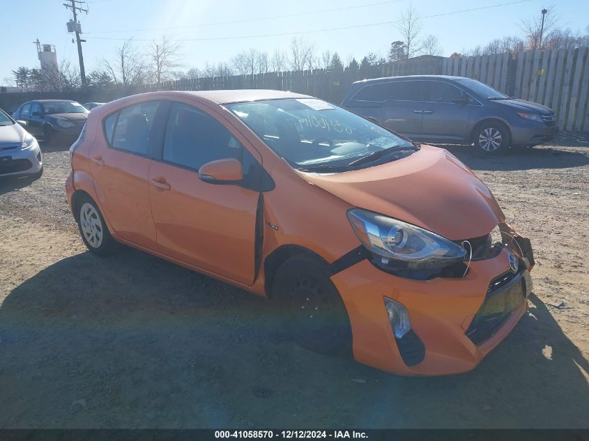 2016 Toyota Prius C Three VIN: JTDKDTB32G1121476 Lot: 41058570