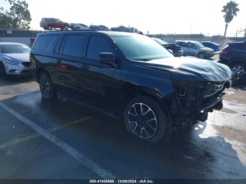 2022 Chevrolet Suburban C1500 Rst VIN: 1GNSCEKD8NR205606 Lot: 41058668