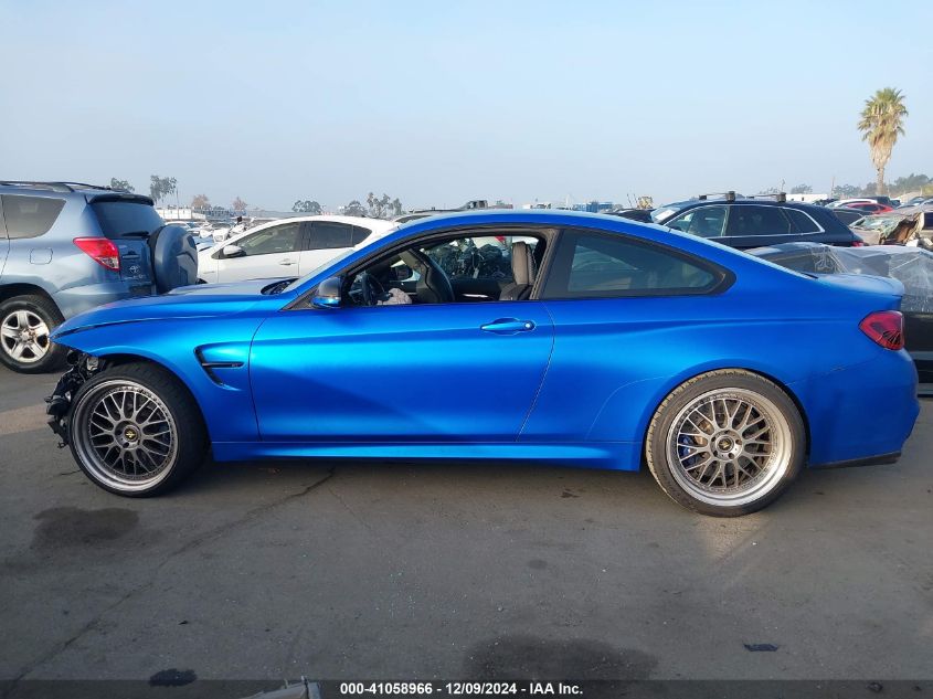 2016 BMW M4 VIN: WBS3R9C58GK338395 Lot: 41058966