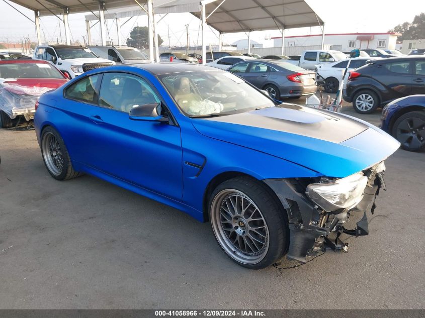 2016 BMW M4 VIN: WBS3R9C58GK338395 Lot: 41058966