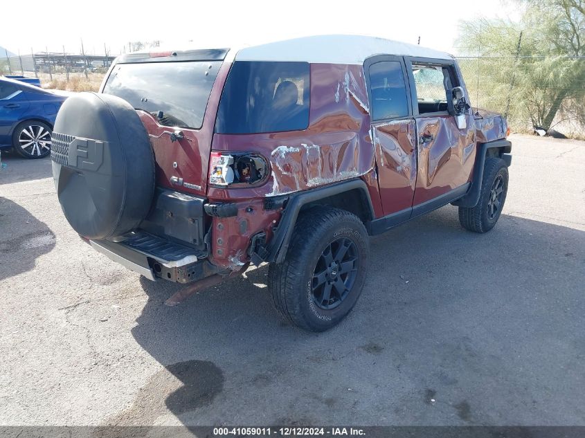 2010 Toyota Fj Cruiser VIN: JTEBU4BF5AK072965 Lot: 41059011