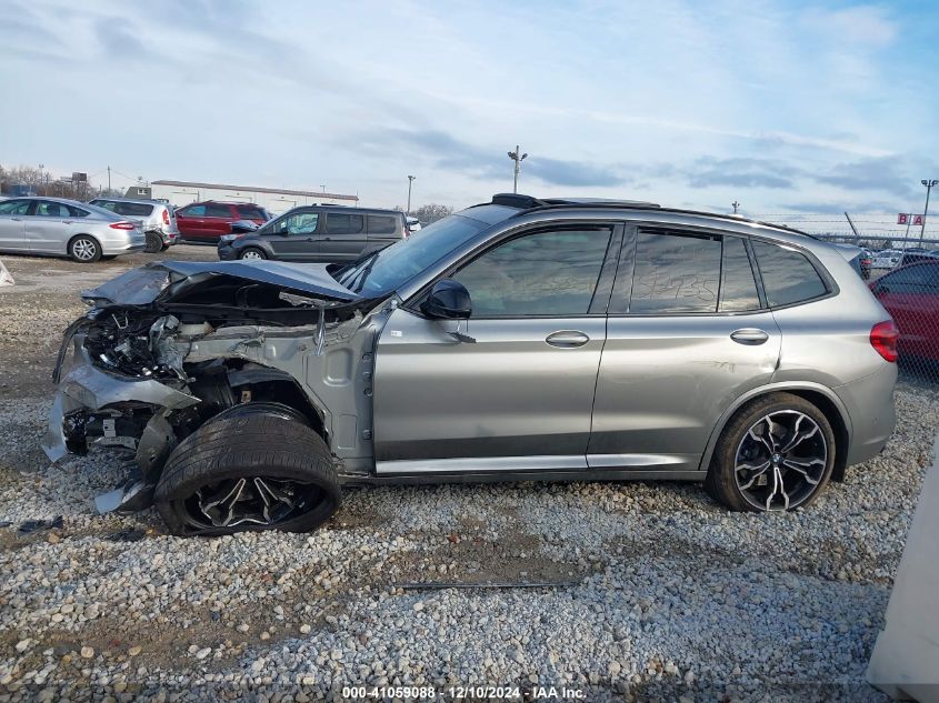 2020 BMW X3 M Competition VIN: 5YMTS0C08L9B53531 Lot: 41059088