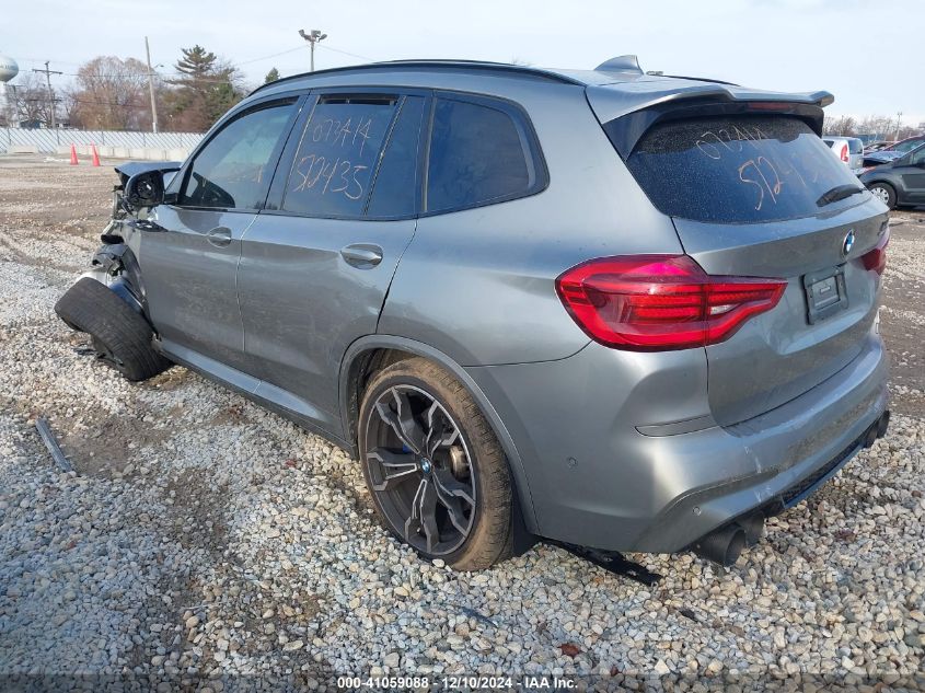 2020 BMW X3 M Competition VIN: 5YMTS0C08L9B53531 Lot: 41059088