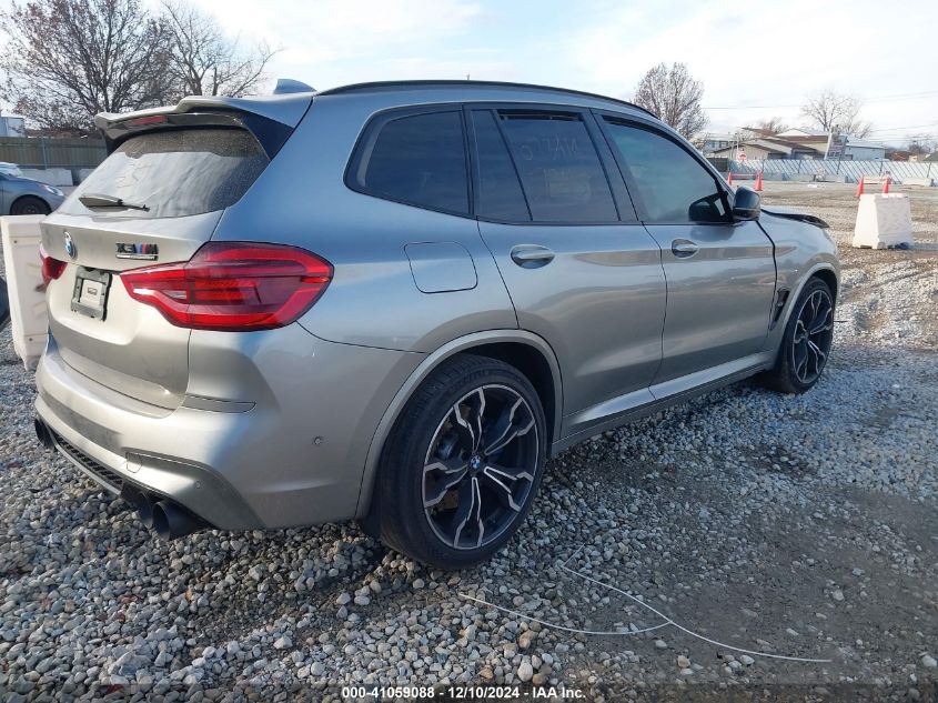 2020 BMW X3 M Competition VIN: 5YMTS0C08L9B53531 Lot: 41059088