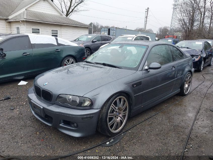 2002 BMW M3 VIN: WBSBL93432JR18012 Lot: 41059202