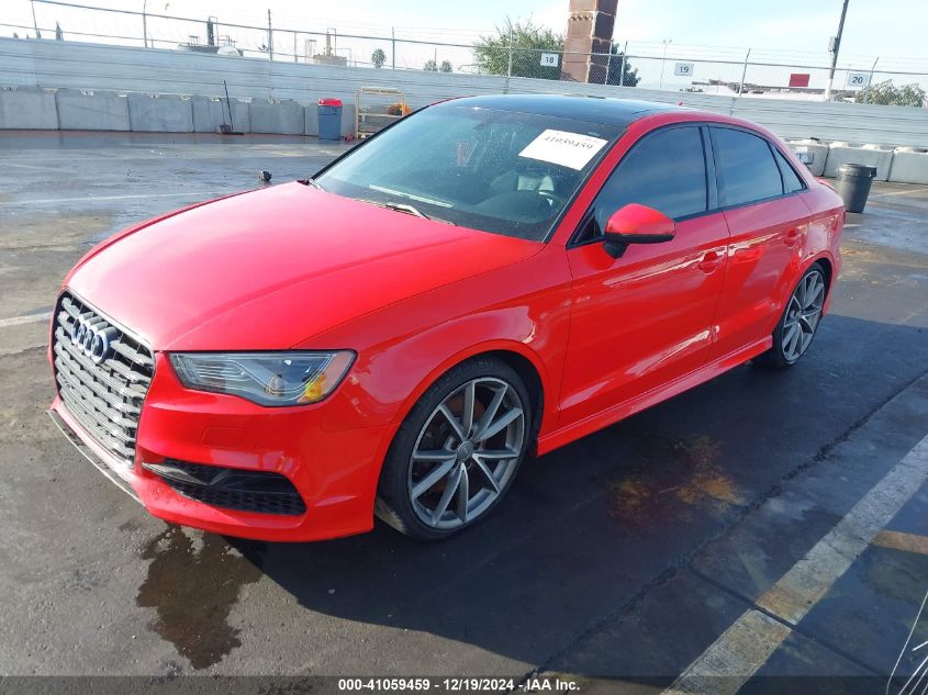 2016 Audi S3 2.0T Premium Plus VIN: WAUB1GFF7G1085222 Lot: 41059459