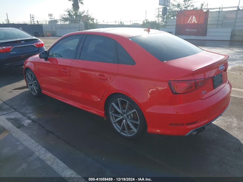 2016 Audi S3 2.0T Premium Plus VIN: WAUB1GFF7G1085222 Lot: 41059459