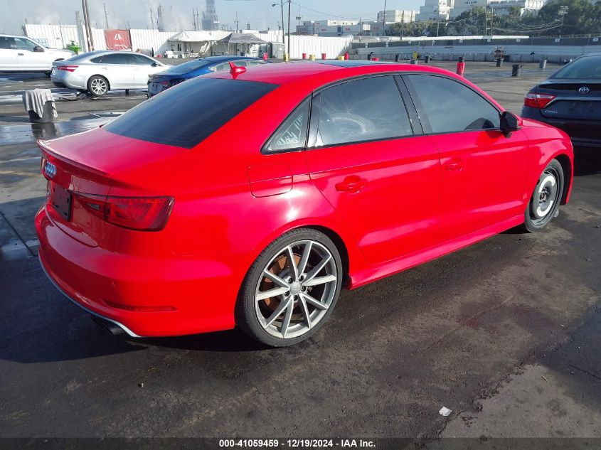 2016 Audi S3 2.0T Premium Plus VIN: WAUB1GFF7G1085222 Lot: 41059459