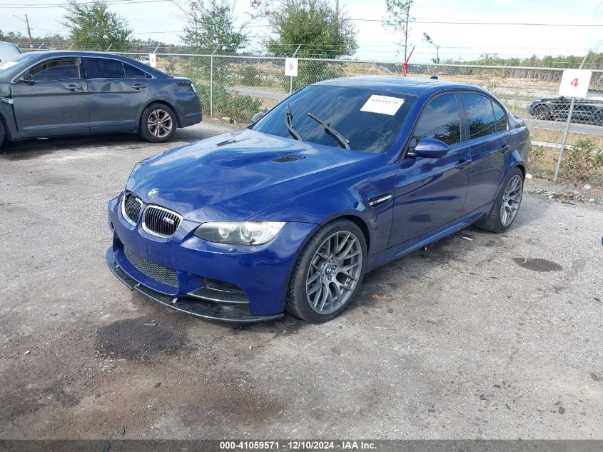 2009 BMW M3 VIN: WBSPM935X9E201539 Lot: 41059571