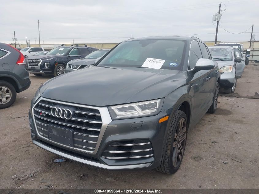 2018 Audi Sq5 3.0T Premium Plus VIN: WA1A4AFY8J2013025 Lot: 41059664