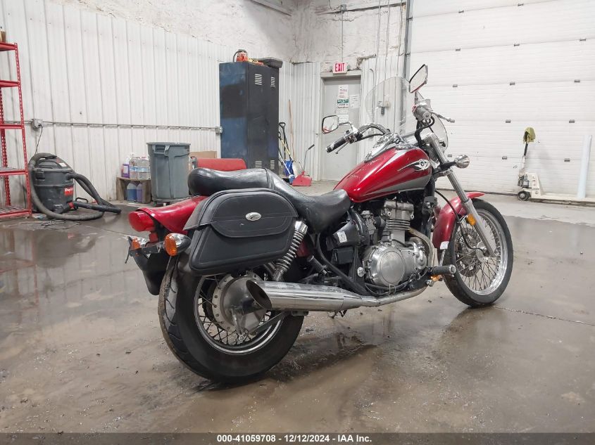 2001 Kawasaki En500 C VIN: JKAENVC121A168947 Lot: 41059708