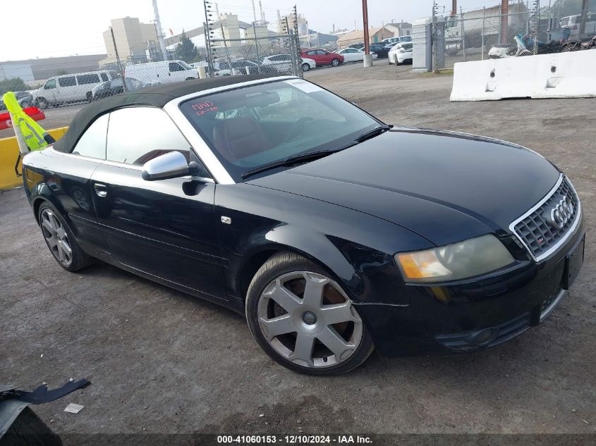 2005 Audi S4 VIN: WUARL48H15K901392 Lot: 41060153