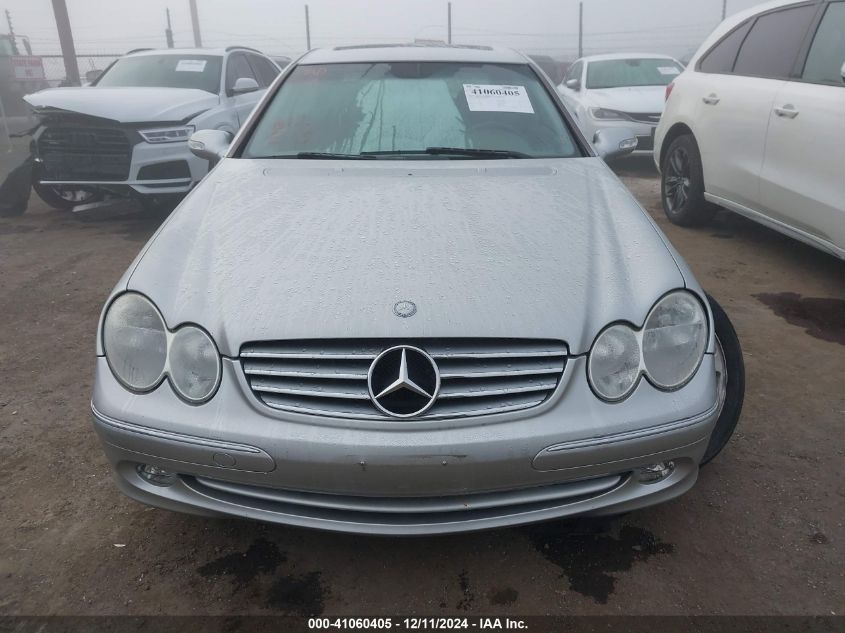 2004 Mercedes-Benz Clk 320 VIN: WDBTJ65J74F082289 Lot: 41060405