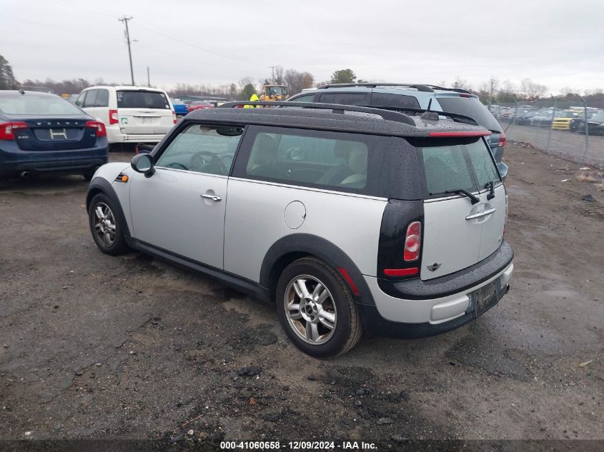 2012 Mini Cooper Clubman Clubman VIN: WMWZF3C58CT189382 Lot: 41060658