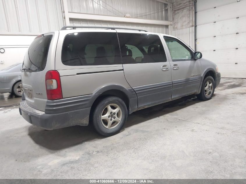 2001 Pontiac Montana VIN: 1GMDX03E41D232143 Lot: 41060666