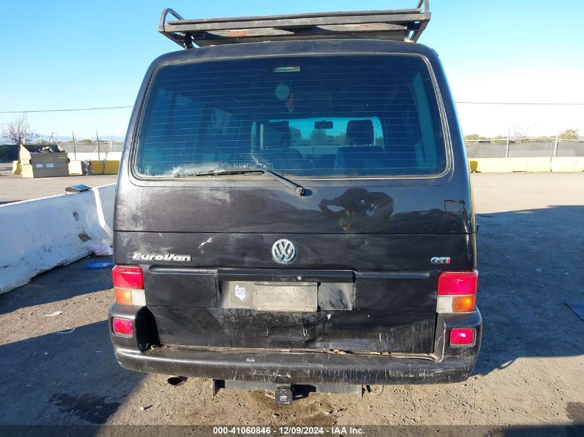 2003 Volkswagen Eurovan Mv VIN: WV2MB47043H038315 Lot: 41060846