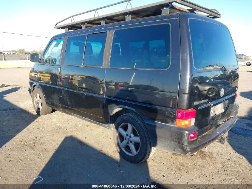 2003 Volkswagen Eurovan Mv VIN: WV2MB47043H038315 Lot: 41060846