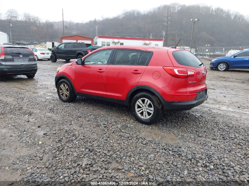 2011 Kia Sportage Lx VIN: KNDPBCA26B7097838 Lot: 41061406