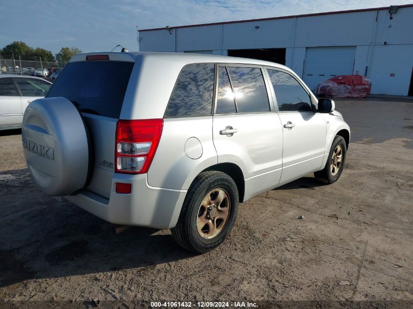 2008 Suzuki Grand Vitara Appearance/Appearance + VIN: JS3TE941584103264 Lot: 41061432