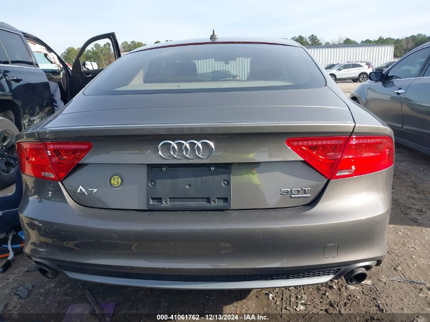 2012 Audi A7 Premium VIN: WAUSGBFCXCN007656 Lot: 41061762