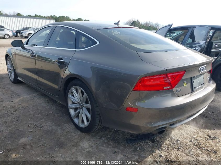 2012 Audi A7 Premium VIN: WAUSGBFCXCN007656 Lot: 41061762