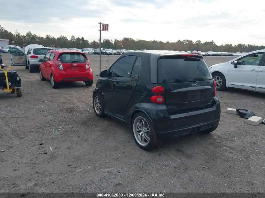 2009 Smart Fortwo Brabus/Passion/Pure VIN: WMEEJ31XX9K244676 Lot: 41062039