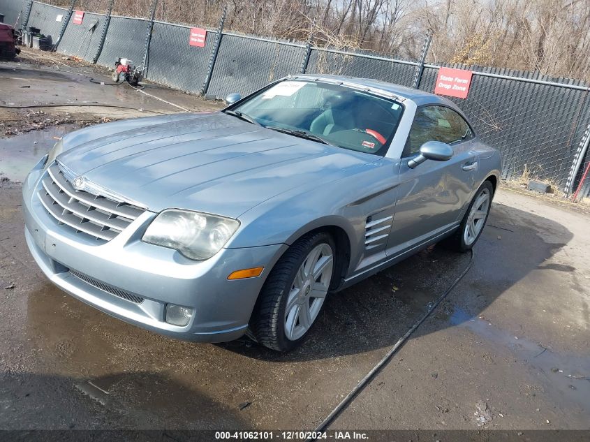 2004 Chrysler Crossfire VIN: 5J6TFZH57AL007321 Lot: 41062101