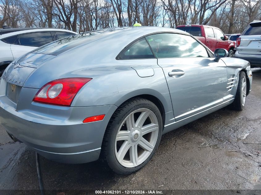 2004 Chrysler Crossfire VIN: 5J6TFZH57AL007321 Lot: 41062101