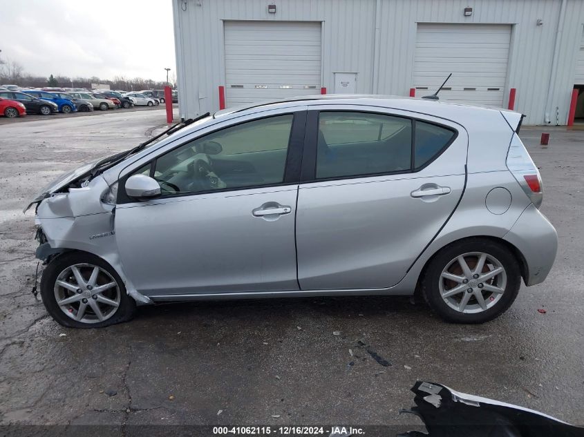 2012 Toyota Prius C Three VIN: JTDKDTB34C1017369 Lot: 41062115