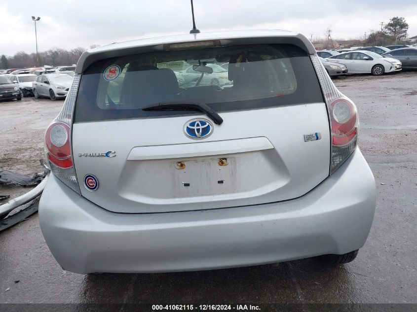 2012 Toyota Prius C Three VIN: JTDKDTB34C1017369 Lot: 41062115