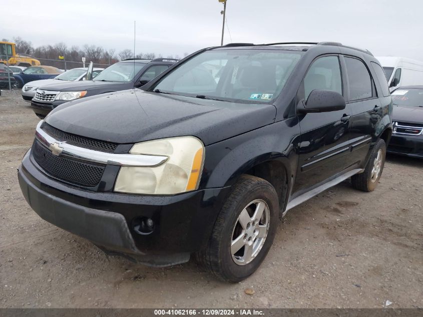 2005 Chevrolet Equinox Lt VIN: 2CNDL73F556151377 Lot: 41062166