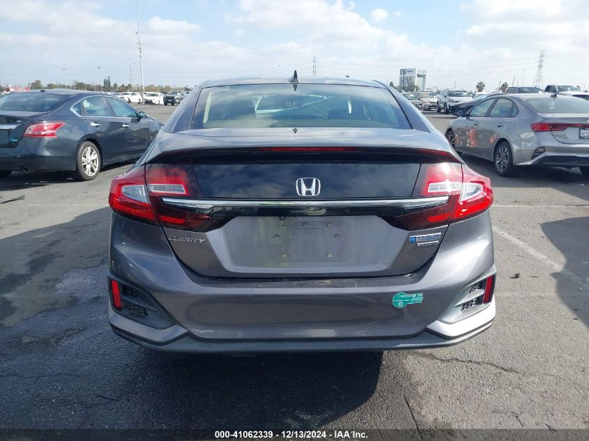 2018 Honda Clarity Plug-In Hybrid Touring VIN: JHMZC5F39JC003152 Lot: 41062339