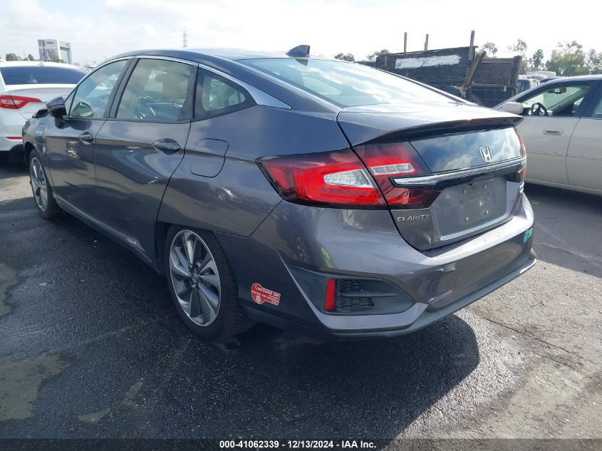 2018 Honda Clarity Plug-In Hybrid Touring VIN: JHMZC5F39JC003152 Lot: 41062339