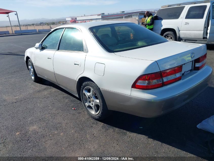 1998 Lexus Es 300 VIN: JT8BF28G3W5025585 Lot: 41062359