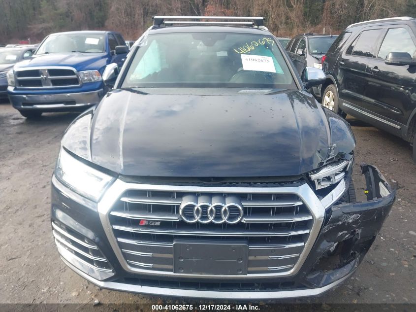 2018 Audi Sq5 3.0T Premium Plus VIN: WA1A4BFY7J2109718 Lot: 41062675