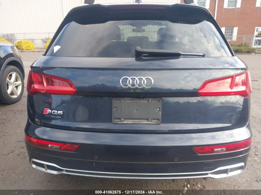 2018 Audi Sq5 3.0T Premium Plus VIN: WA1A4BFY7J2109718 Lot: 41062675