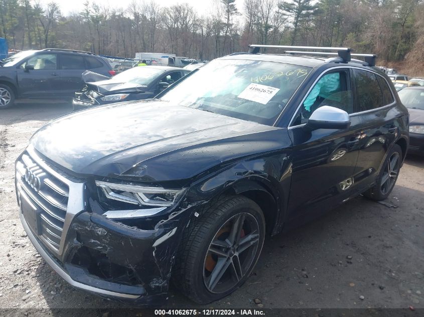 2018 Audi Sq5 3.0T Premium Plus VIN: WA1A4BFY7J2109718 Lot: 41062675